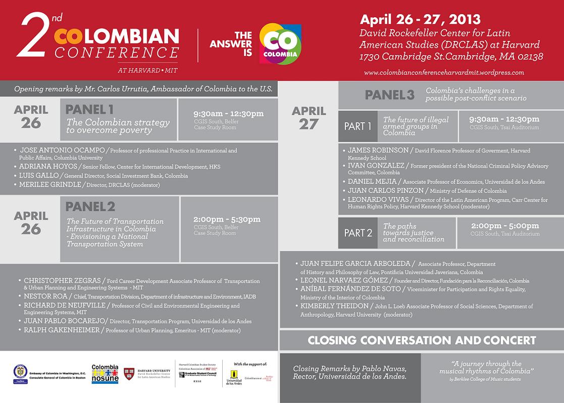 Conferencia Colombia Harvard